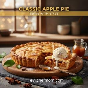 Classic Apple Pie: Serve with Style