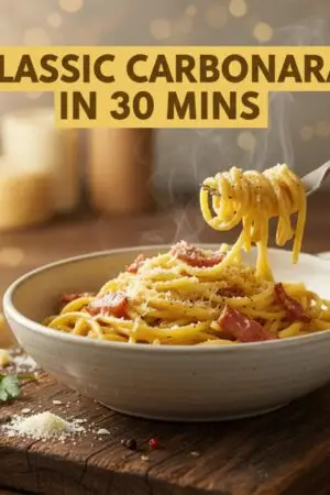 Classic Carbonara in 30 Mins