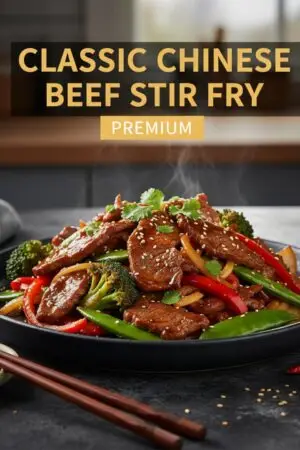 Classic Chinese Beef Stir Fry
