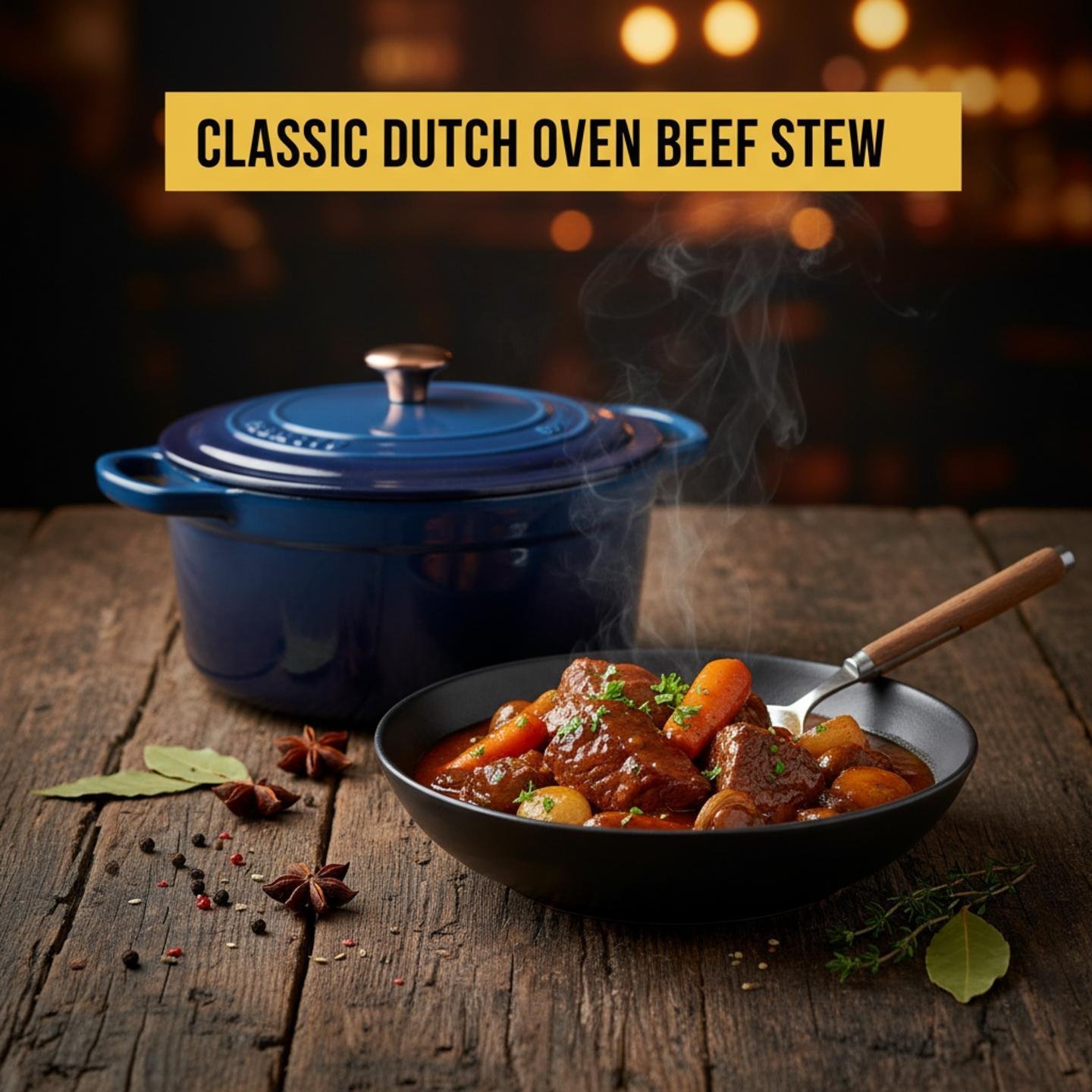 Classic Dutch Oven Beef Stew