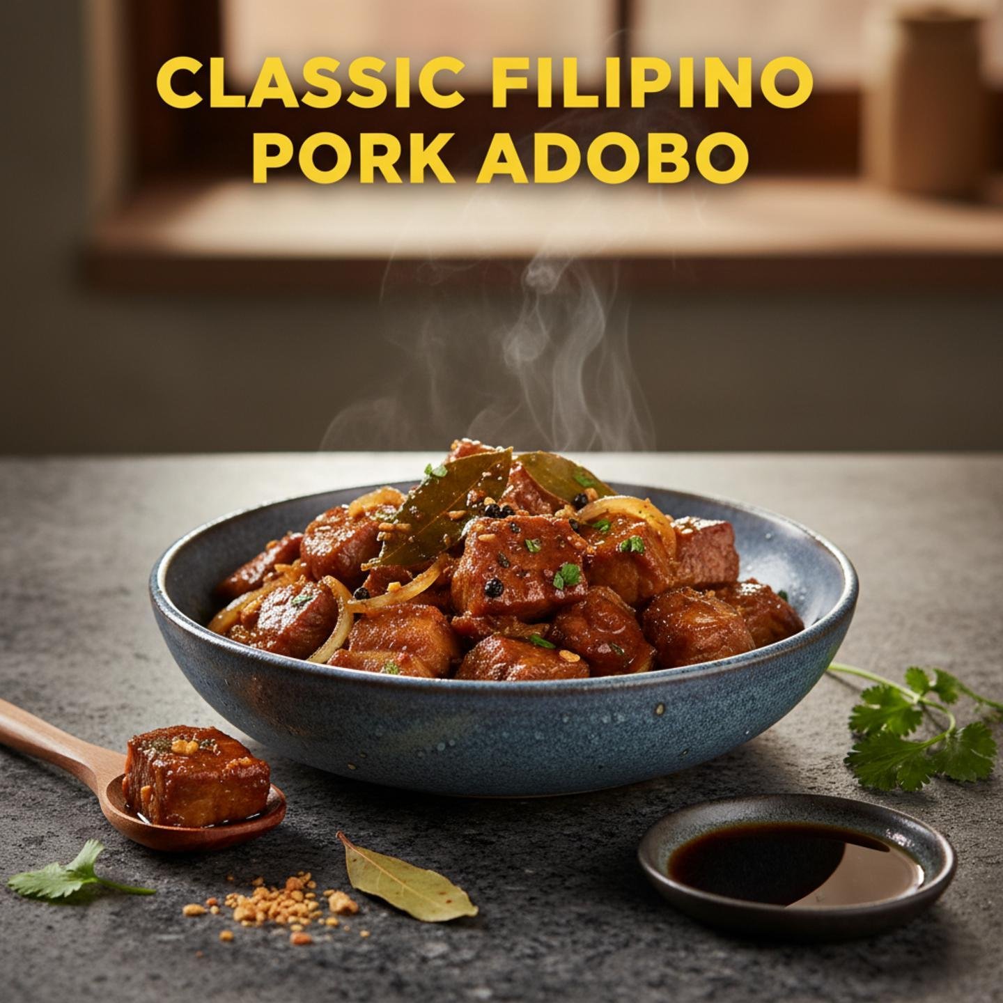 Classic Filipino Pork Adobo