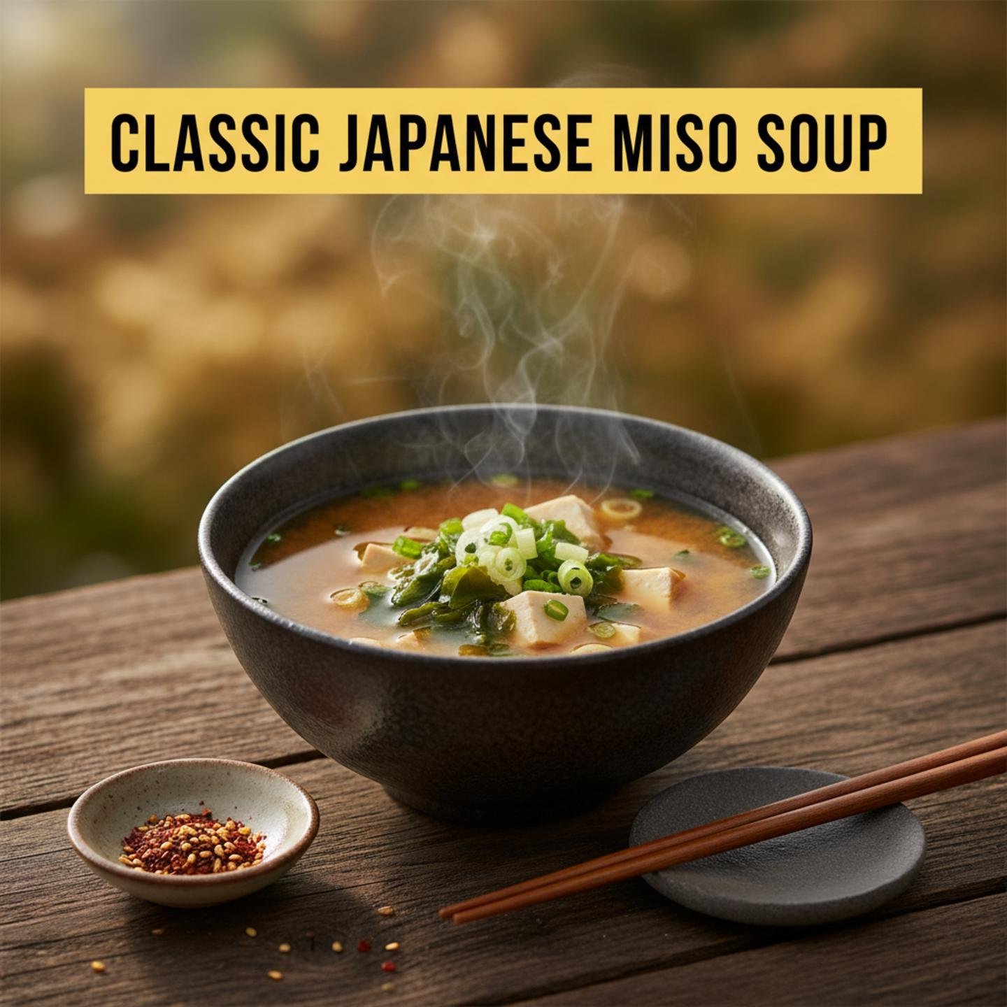 Classic Japanese Miso Soup
