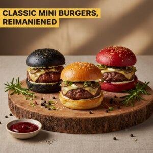 Classic Mini Burgers, Reimagined
