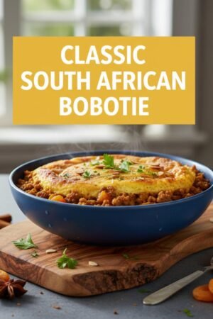 Classic South African Bobotie