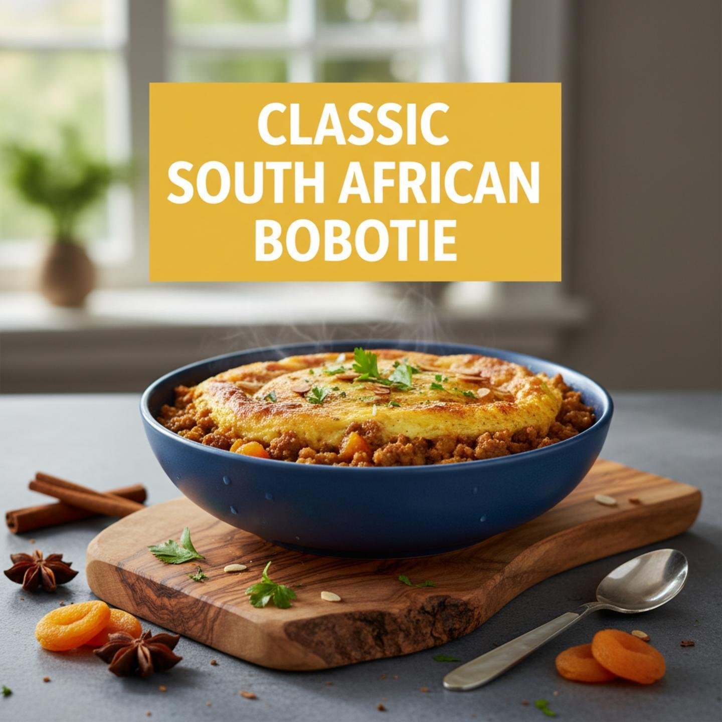 Classic South African Bobotie