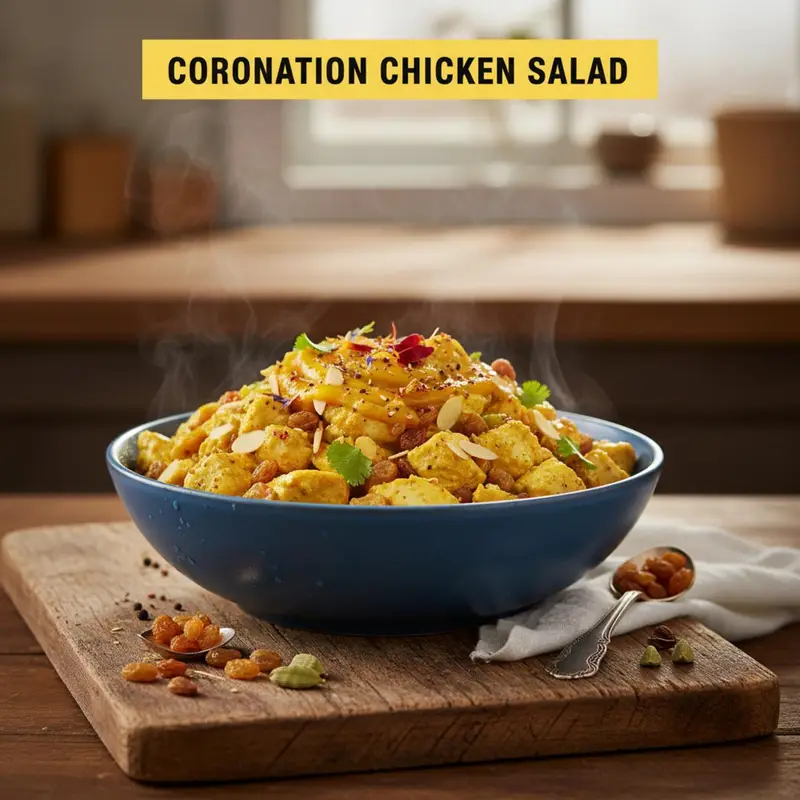 Coronation Chicken Salad