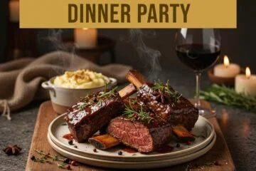 Cozy Fall Short Ribs Dinner Party