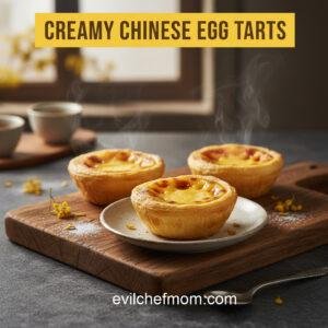 Creamy Chinese Egg Tarts
