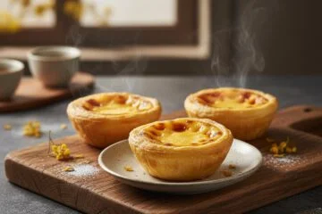 Creamy Chinese Egg Tarts