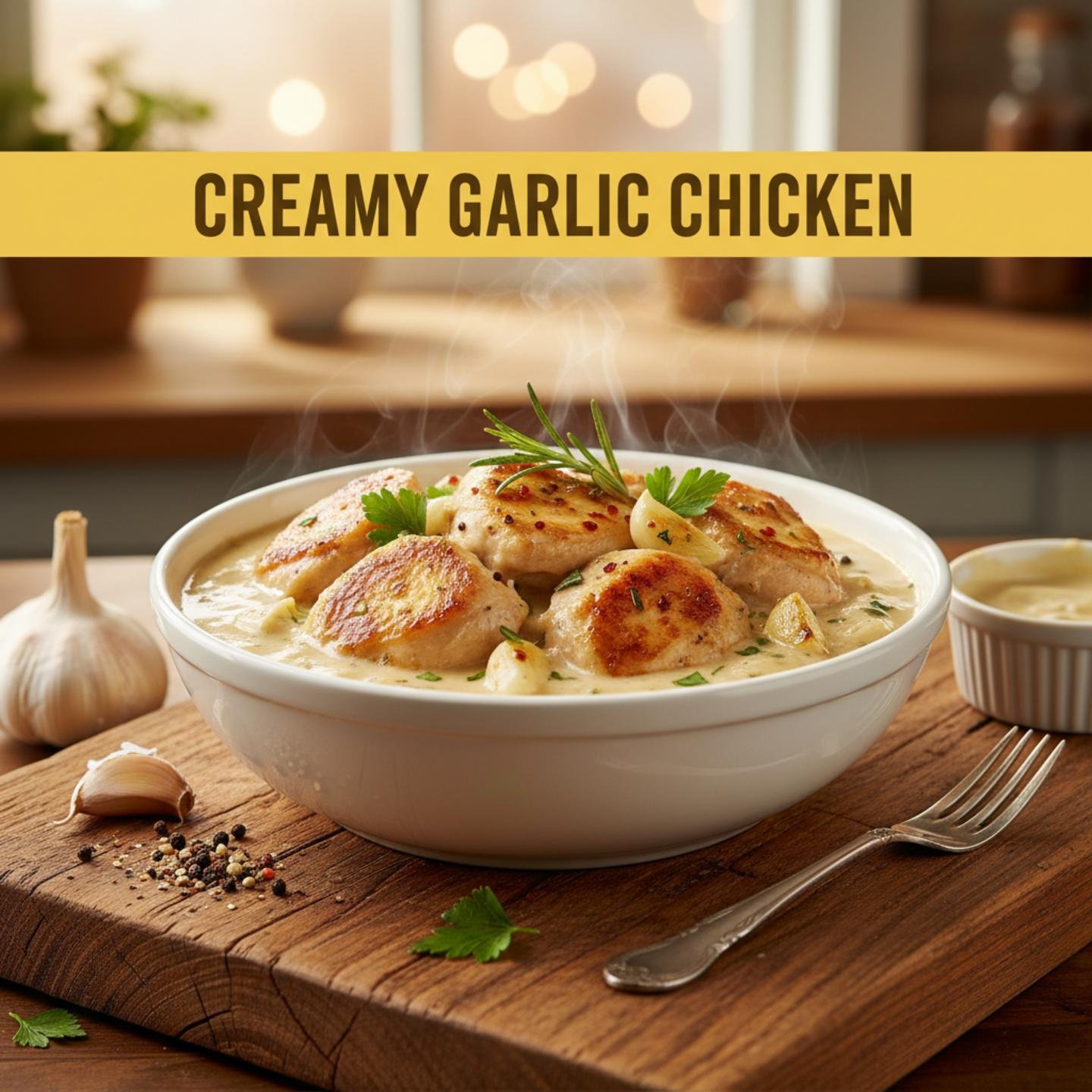 Creamy Garlic Chicken