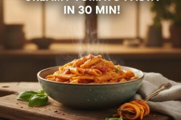 Creamy Tomato Pasta in 30 Min!