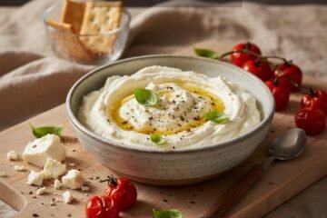 Creamy Whipped Feta & Tomato Dip