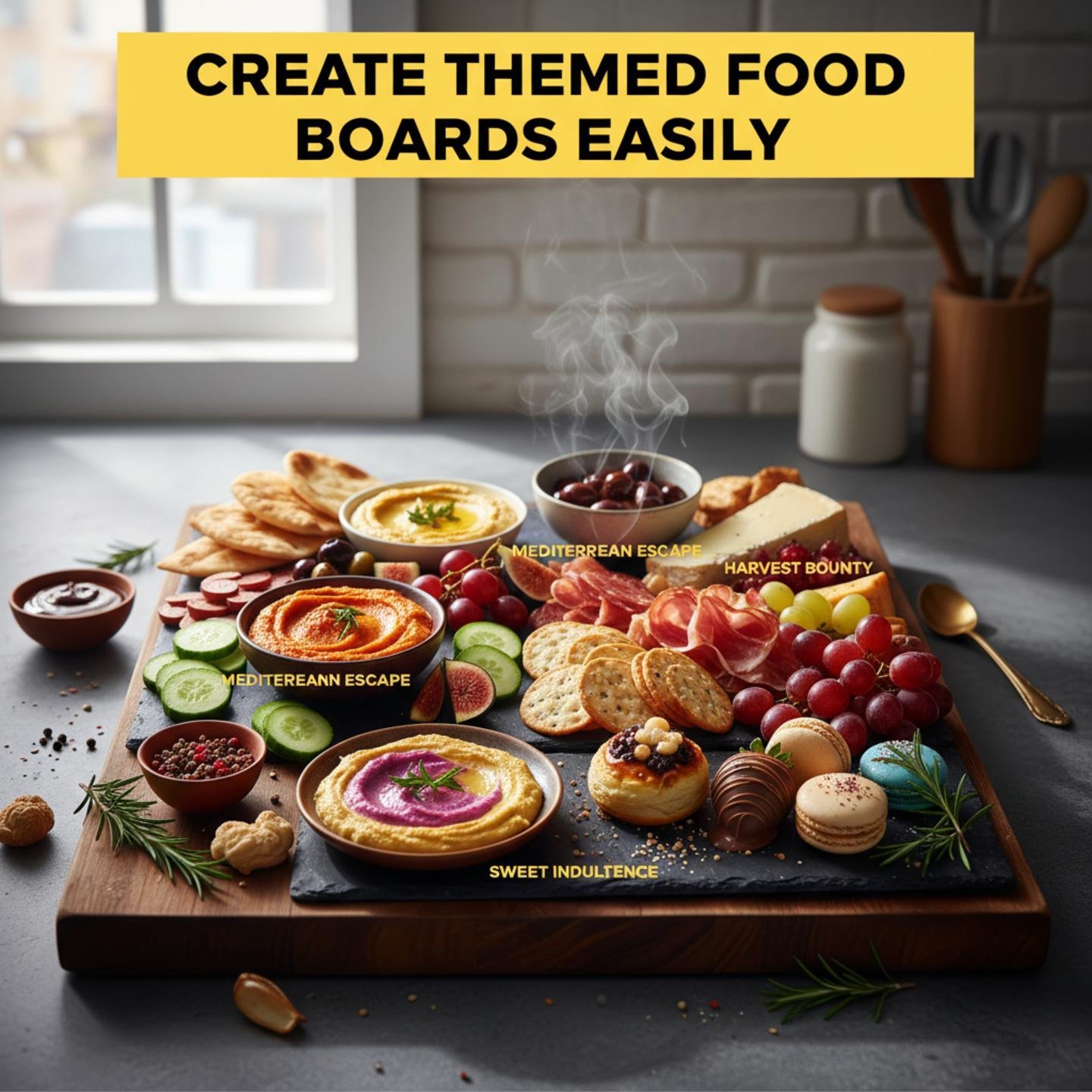 Create Themed Food Boards Easily