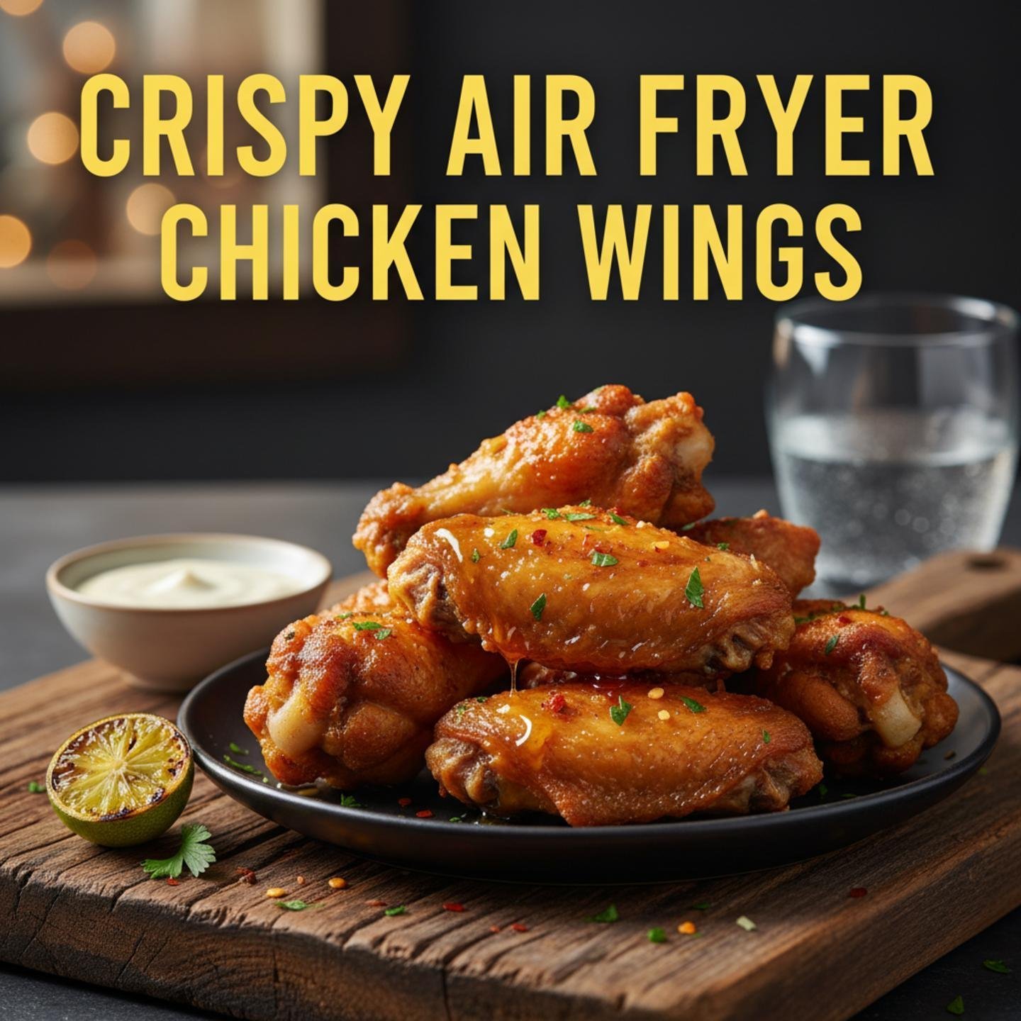 Crispy Air Fryer Chicken Wings