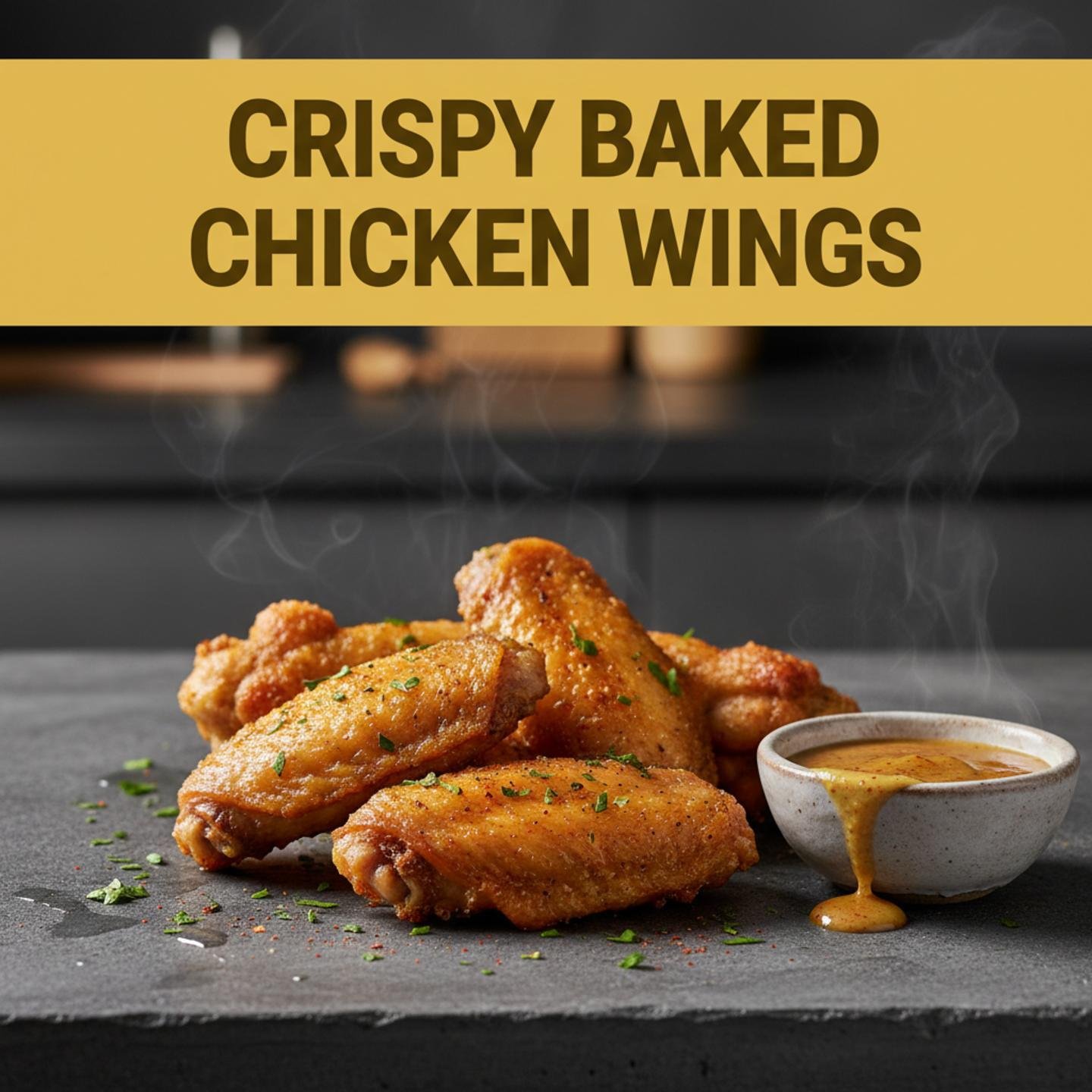 Crispy Baked Chicken Wings