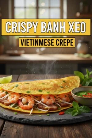 Crispy Banh Xeo: Vietnamese Crepe