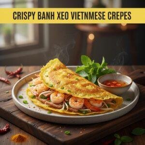Crispy Banh Xeo Vietnamese Crepes
