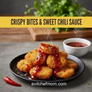 Crispy Bites & Sweet Chili Sauce