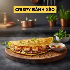 Crispy Bánh Xèo: Vietnamese Crepes