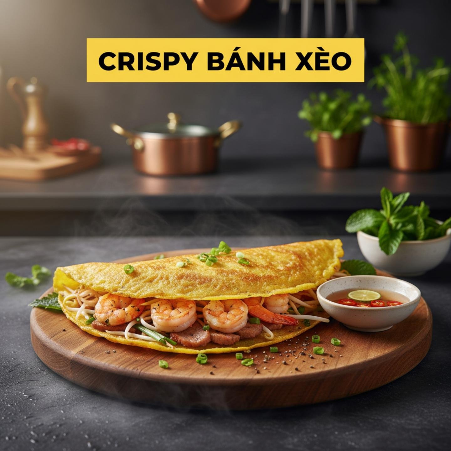 Crispy Bánh Xèo: Vietnamese Crepes