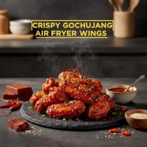 Crispy Gochujang Air Fryer Wings