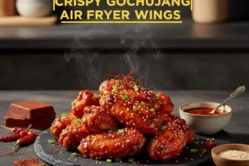 Crispy Gochujang Air Fryer Wings
