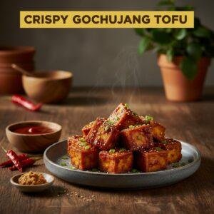 Crispy Gochujang Tofu
