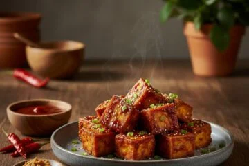 Crispy Gochujang Tofu