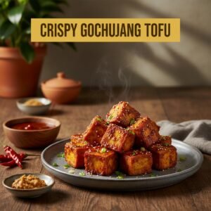 Crispy Gochujang Tofu