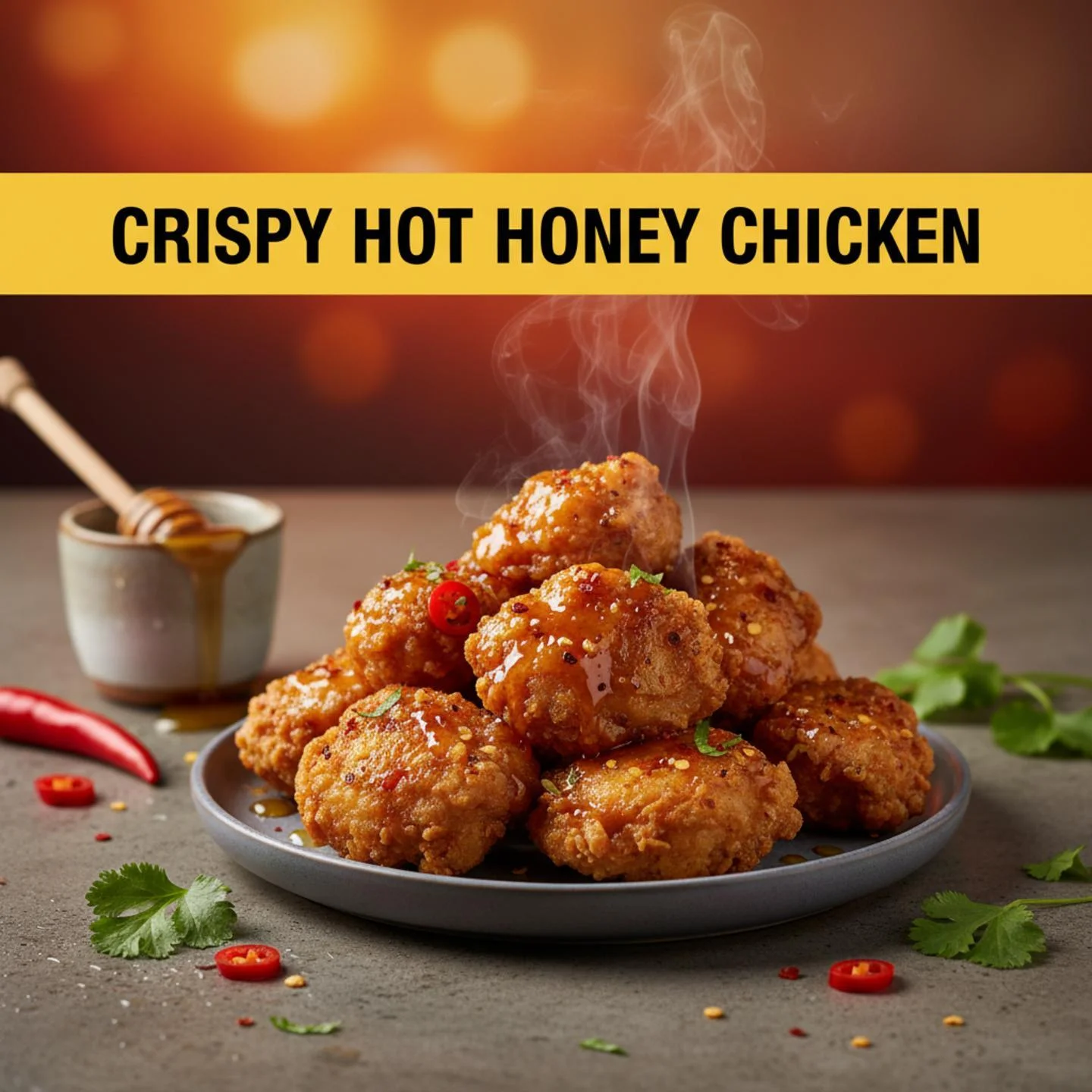 Crispy Hot Honey Chicken