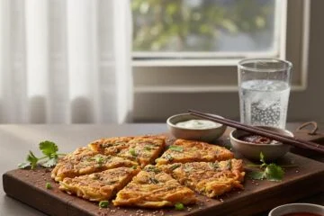 Crispy Kimchi Pancakes