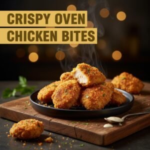 Crispy Oven Chicken Bites