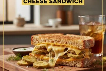 Crispy Pickle Cheese Sandwich