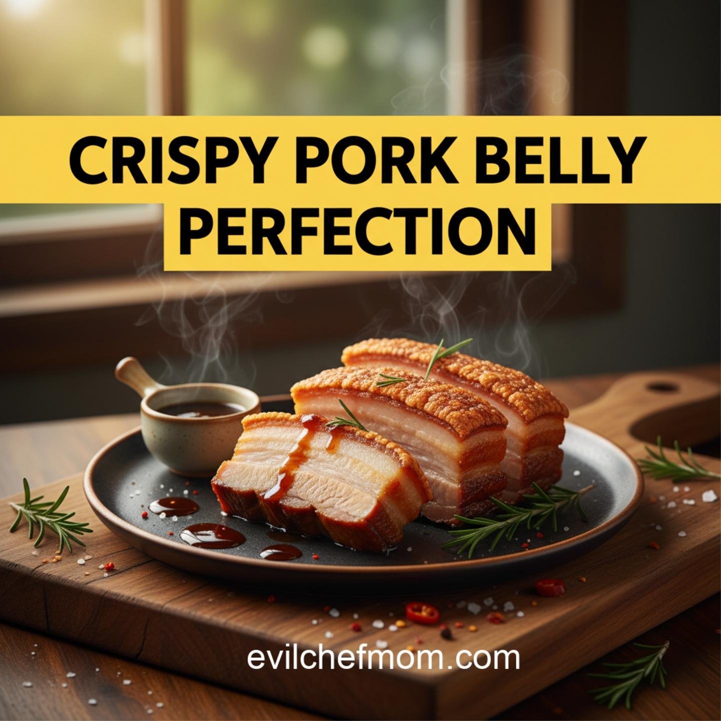 Crispy Pork Belly Perfection