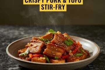 Crispy Pork & Tofu Stir-fry
