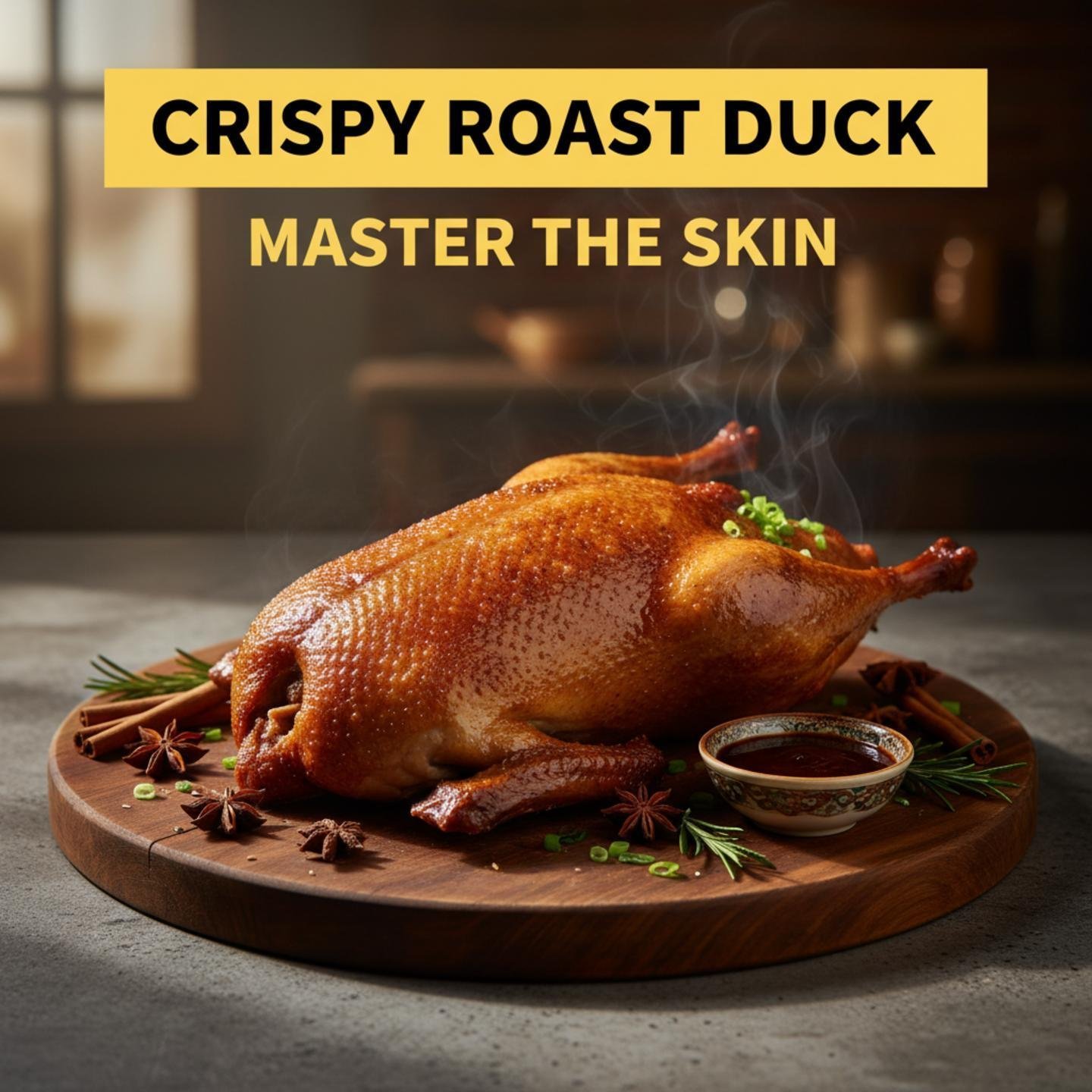 Crispy Roast Duck: Master the Skin