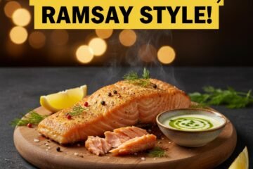 Crispy Salmon, Ramsay Style!