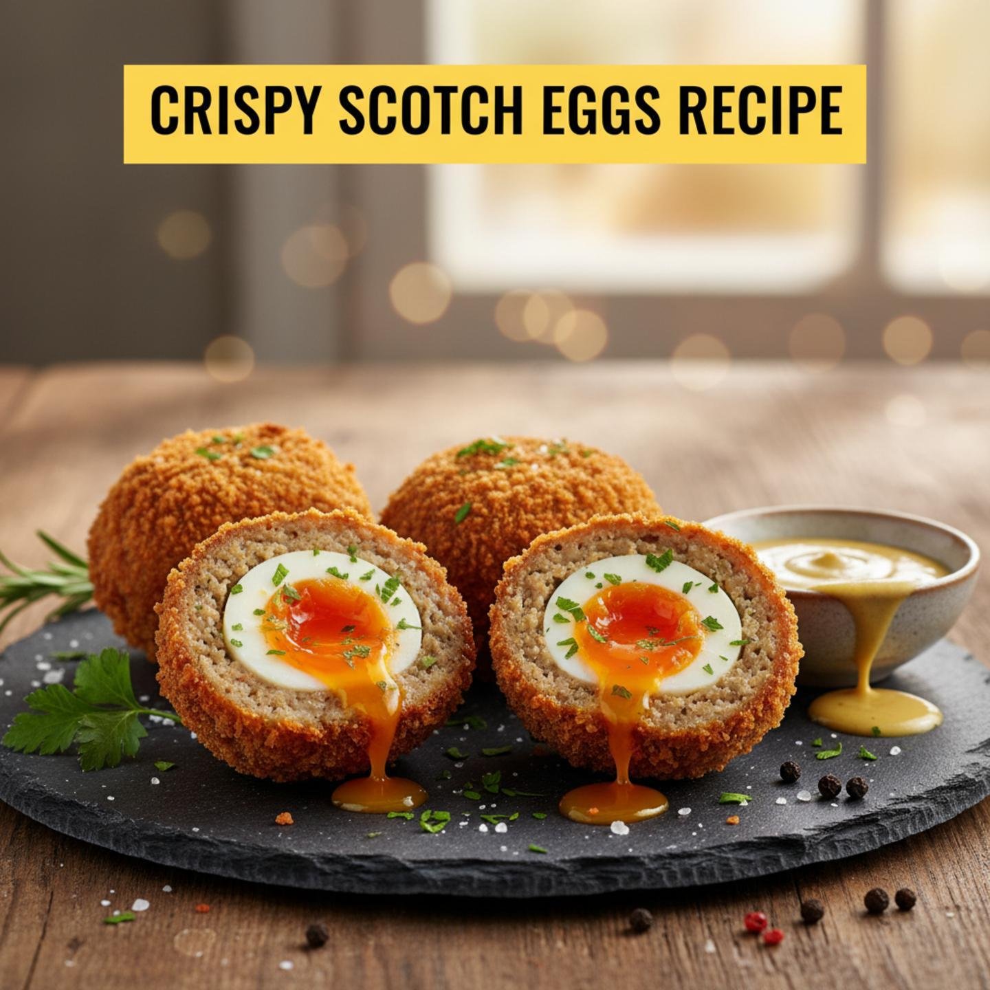 Crispy Scotch Eggs Recipe