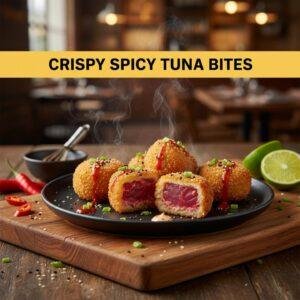 Crispy Spicy Tuna Bites