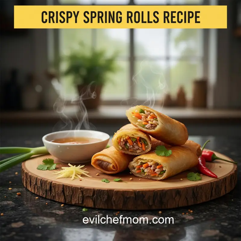 Crispy Spring Rolls Recipe