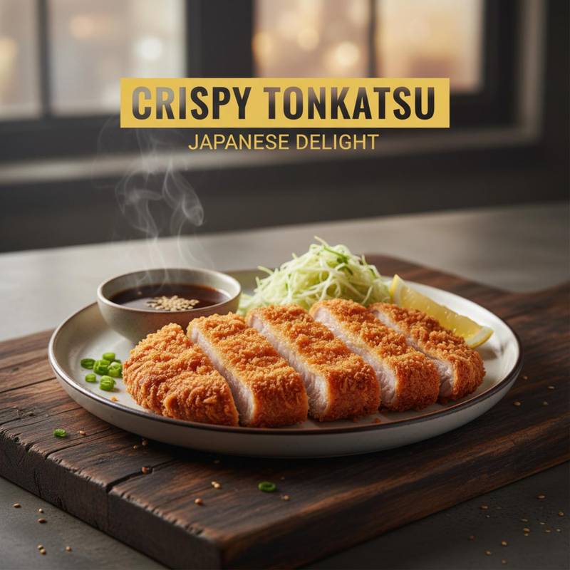 Crispy Tonkatsu: Japanese Delight