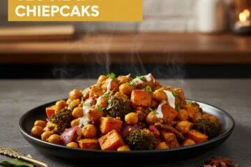 Curry Roasted Veggie & Chickpeas