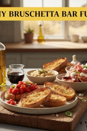 DIY Bruschetta Bar Fun
