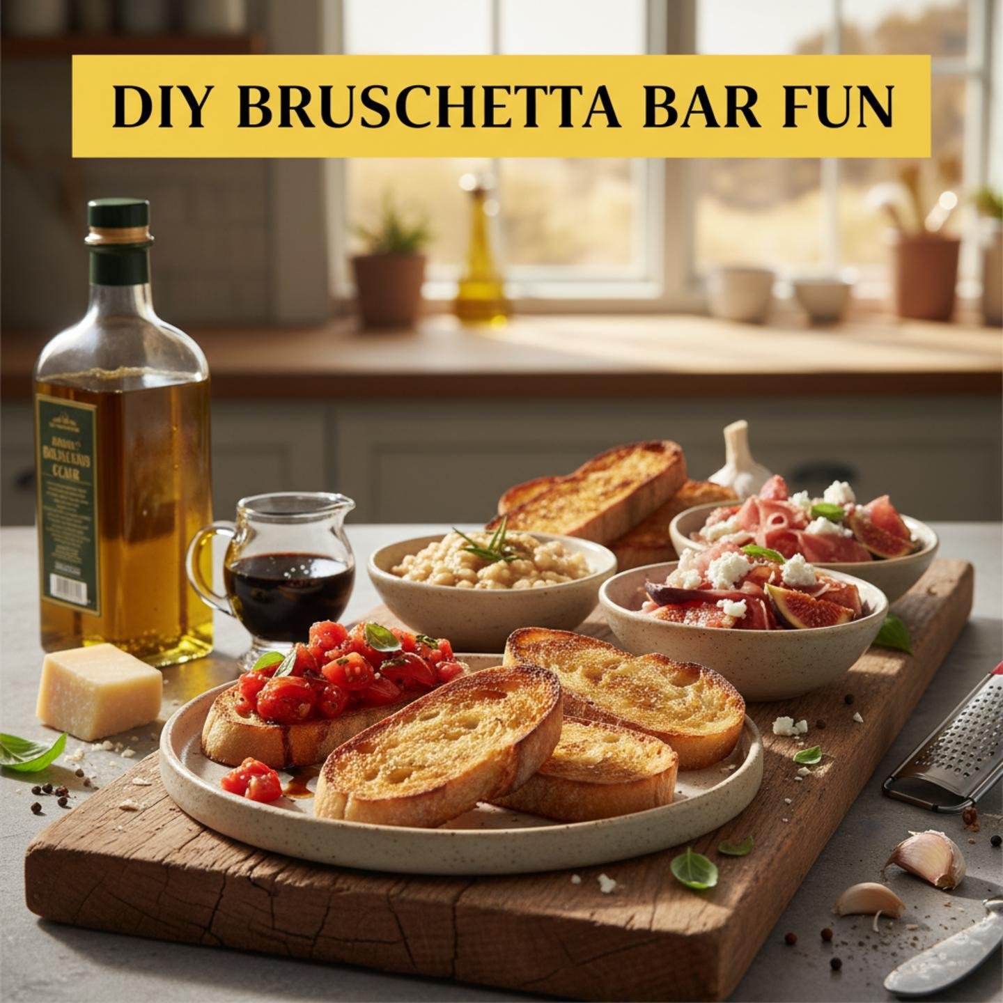 DIY Bruschetta Bar Fun