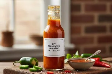 DIY Fermented Jalapeño Hot Sauce