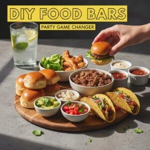 DIY Food Bars: Party Game Changer