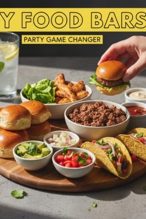 DIY Food Bars: Party Game Changer
