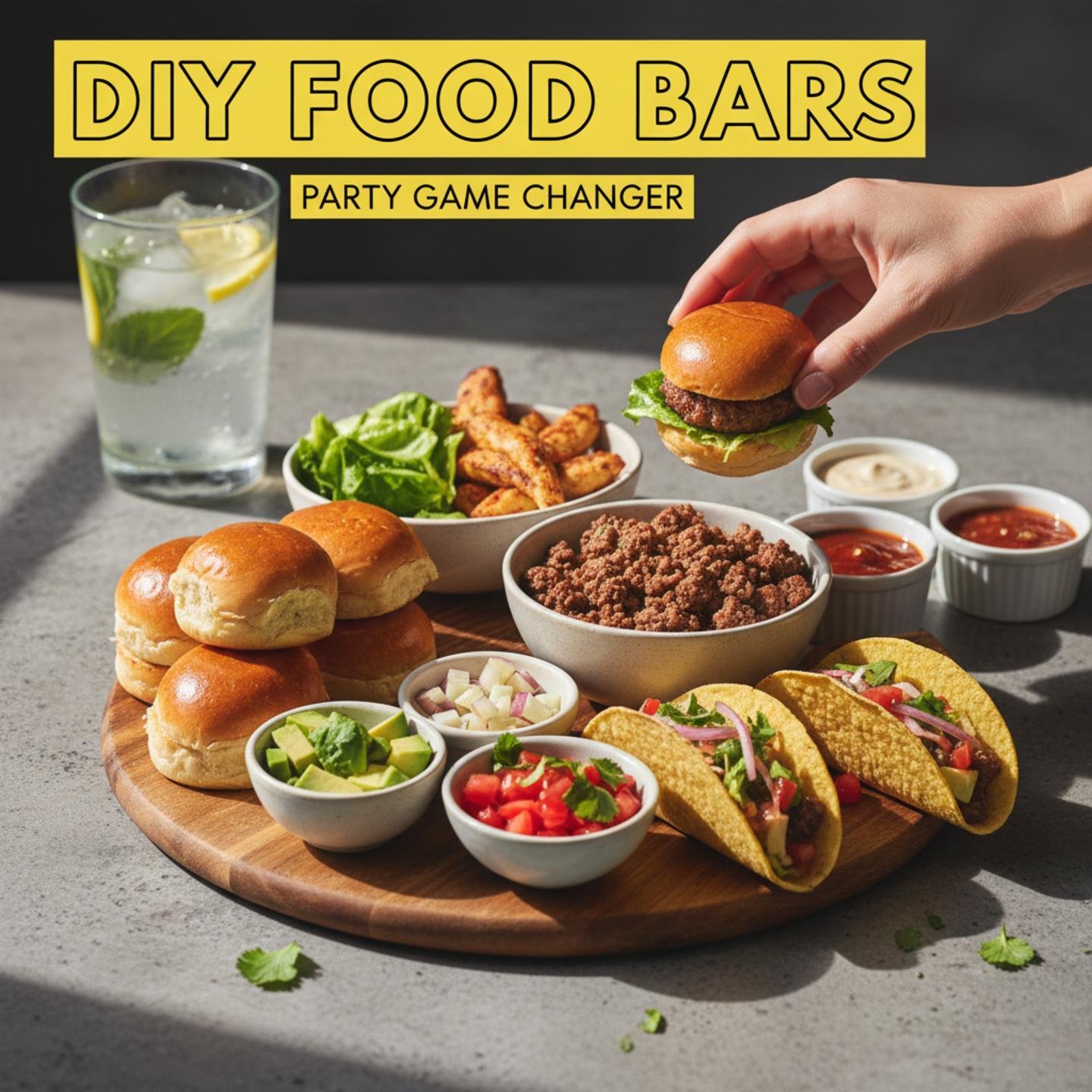 DIY Food Bars: Party Game Changer