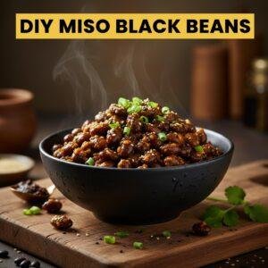 DIY Miso Black Beans