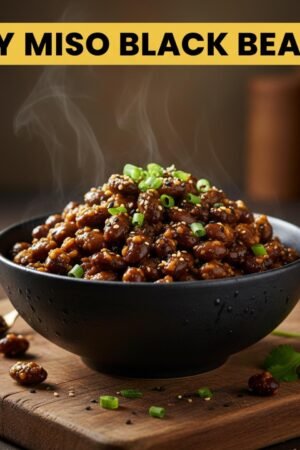 DIY Miso Black Beans
